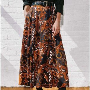 Mara Hoffman - Fall Skirt: TULAY SKIRT Black & Brown